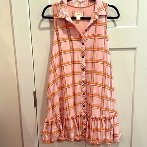 Anthro dress with pockets